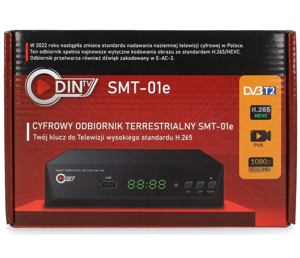 ODIN TUNER DVB-T2 ODIN SMT-01e H.265 # - 1466690 - zdjęcie 3
